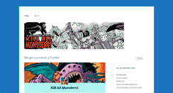 Desktop Screenshot of killallmonsters.com